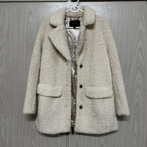 NWOT J. Crew Cream Teddy Bear Jacket, small